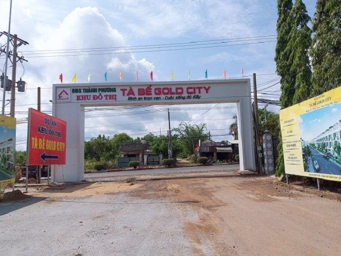 Khu đô thị Tà Bế Gold City mặt tiền Phú Riềng Đỏ tại TP Đồng Xoài