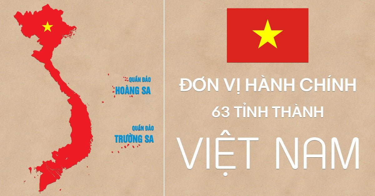 Dữ liệu các đơn vị hành chính Việt Nam - Cập nhật đến 01/2021