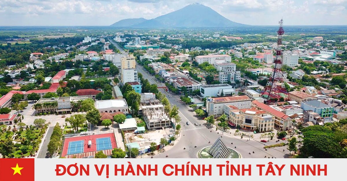 Danh sách đơn vị hành chính trực thuộc tỉnh Tây Ninh
