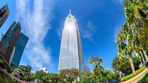 Vietcombank Tower cao 206m với 35 tầng