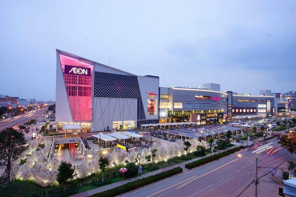 Căn hộ Moonlight Centre Point có vị trí liền kề siêu thị Aeon Mall