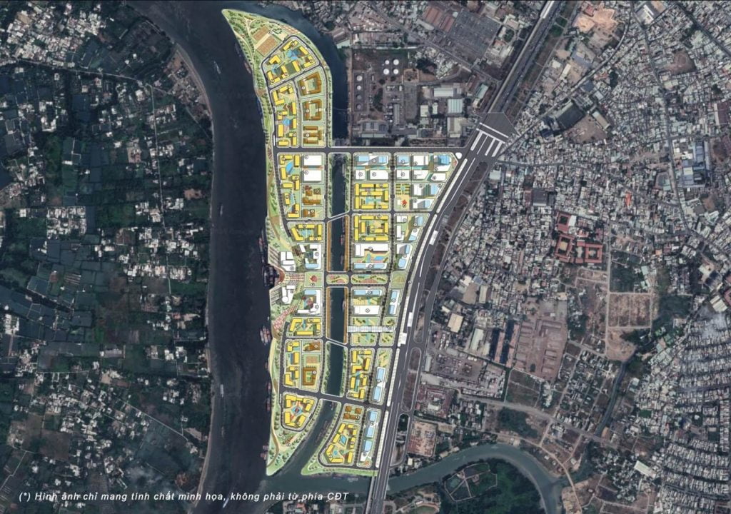 Concept thiết kế Saigon Quays (chưa phải chính thức)