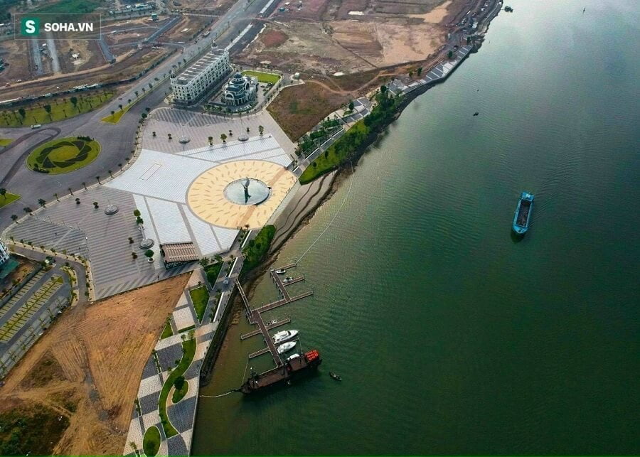 Tiến độ xây dựng Aqua City Đồng Nai tháng 02/2022