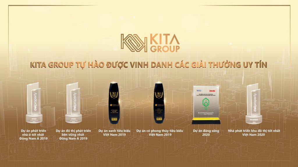 Chủ đầu tư KITA Group và các giải thưởng tiêu biểu