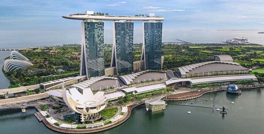 Downtown thứ 2 của Singapore chính là Marina Bay Sands