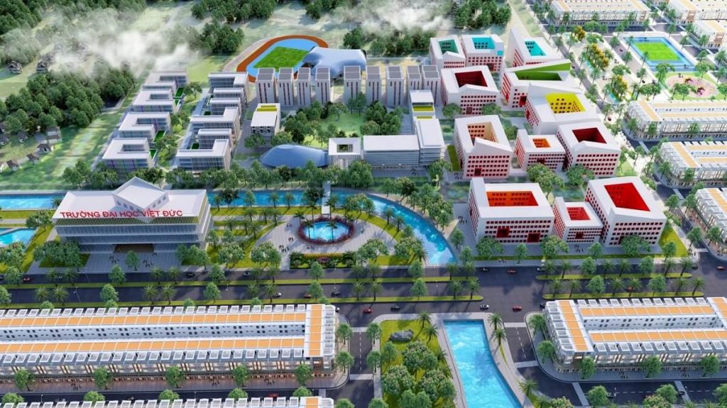Cơ sở mới rộng 50.5 hecta của Đại học Việt Đức