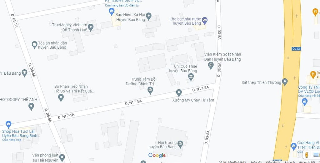 Một số trụ sở cơ quan nhà nước khác gần trung tâm hành chính Bàu Bàng
