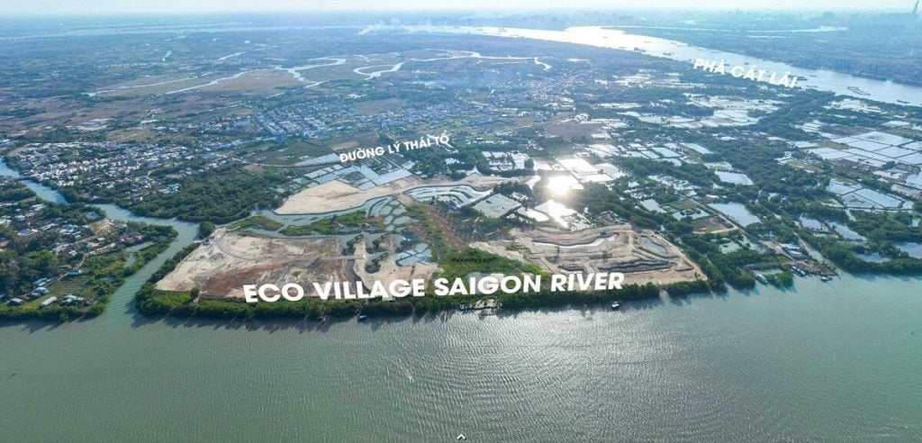 Hình ảnh thực tế dự án Eco Village Saigon River