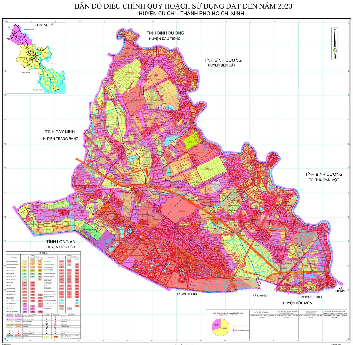 Bản đồ KHSDĐ Huyện Củ Chi năm 2020