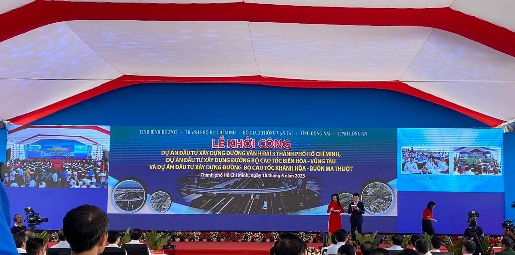 Lễ khởi công cao tốc Biên Hòa - Vũng Tàu và đường Vành Đai 3 TP HCM