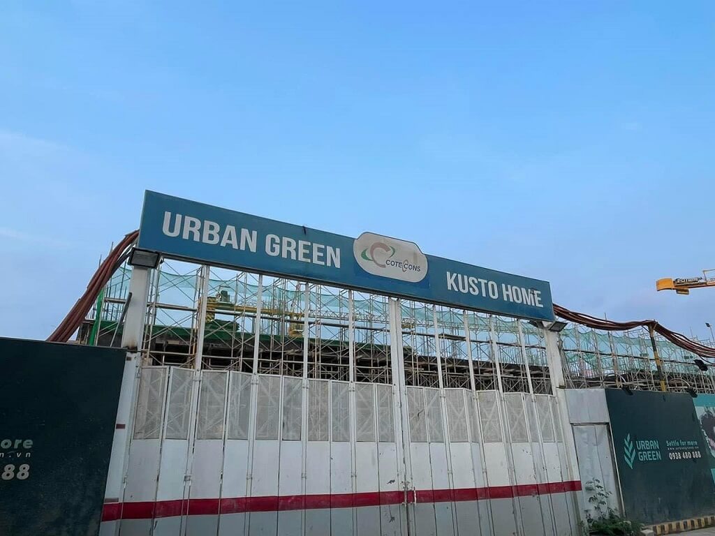 Tiến độ xây dựng dự án Urban Green tháng 07/2023
