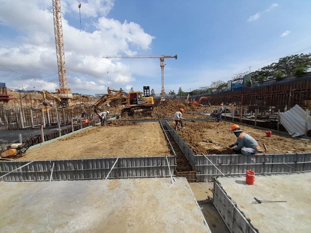 Tiến độ xây dựng dự án Tumys Phú Mỹ tháng 08/2023